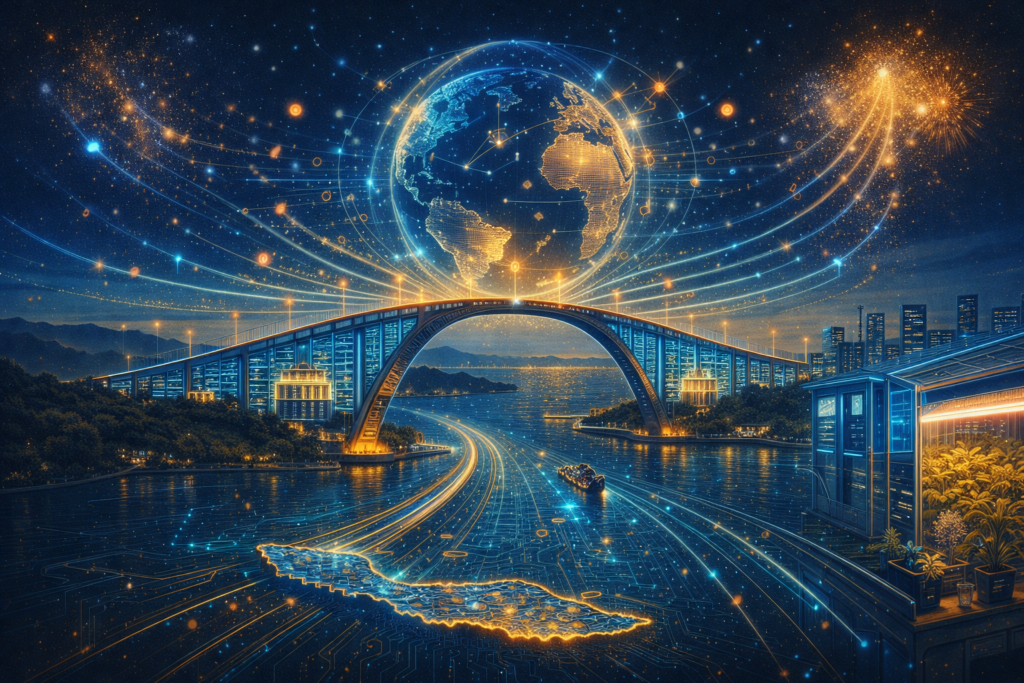 a nation where IT becomes a bridge between home and abroad